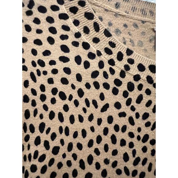 Women's J. Crew "Teddie" Cotton Sweater - Picture 3 of 4